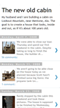 Mobile Screenshot of new-oldcabin.blogspot.com