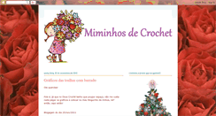 Desktop Screenshot of miminhos-de-crochet.blogspot.com