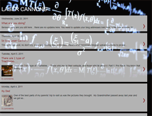Tablet Screenshot of lasercannons.blogspot.com