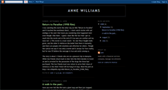 Desktop Screenshot of anne-m-williams.blogspot.com