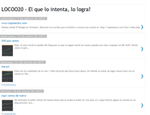 Tablet Screenshot of locoo20.blogspot.com