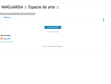Tablet Screenshot of cafedelavanguardia.blogspot.com