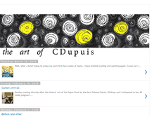 Tablet Screenshot of dupuisian.blogspot.com