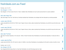 Tablet Screenshot of freshdealscomau.blogspot.com