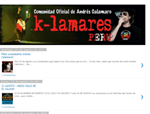Tablet Screenshot of k-lamaresperu.blogspot.com
