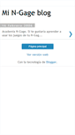 Mobile Screenshot of mi-ngage.blogspot.com