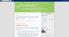 Desktop Screenshot of joinerdycusfamilyblog.blogspot.com