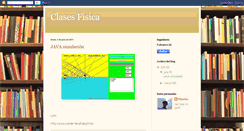 Desktop Screenshot of mauricio-clasesfisica.blogspot.com