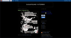 Desktop Screenshot of casapoundviterbo.blogspot.com