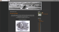 Desktop Screenshot of janhillbillyroad.blogspot.com