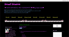 Desktop Screenshot of angelcsw6910-sweetdreams.blogspot.com