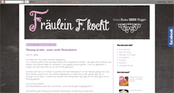 Desktop Screenshot of fraeuleinfkocht.blogspot.com