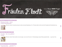 Tablet Screenshot of fraeuleinfkocht.blogspot.com