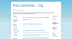 Desktop Screenshot of kobiuzmanlari.blogspot.com