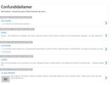 Tablet Screenshot of confundidaxamor.blogspot.com