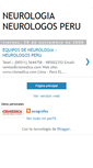 Mobile Screenshot of neurologianeurologosperu.blogspot.com