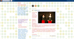 Desktop Screenshot of doslechugas.blogspot.com