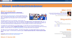 Desktop Screenshot of blaueweihnachtsmaenner.blogspot.com