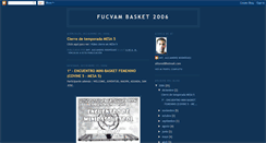 Desktop Screenshot of encuentrosbasket2006.blogspot.com