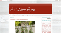 Desktop Screenshot of devorer-des-yeux.blogspot.com
