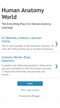 Mobile Screenshot of humananatomyworld.blogspot.com