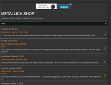 Tablet Screenshot of metallica-shop.blogspot.com