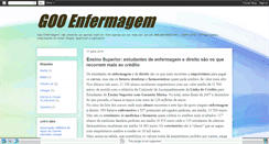 Desktop Screenshot of gooenfermagem.blogspot.com