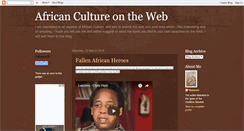 Desktop Screenshot of africaonyoutube.blogspot.com