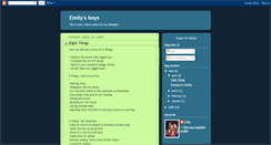 Desktop Screenshot of emilysmsboys.blogspot.com
