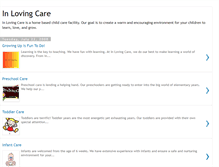 Tablet Screenshot of inlovingcare.blogspot.com