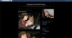Desktop Screenshot of losquintasortegas.blogspot.com