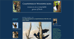 Desktop Screenshot of cwoodpeckers.blogspot.com