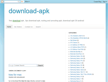 Tablet Screenshot of download-apk.blogspot.com