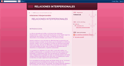 Desktop Screenshot of interpersonales.blogspot.com