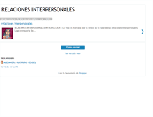 Tablet Screenshot of interpersonales.blogspot.com