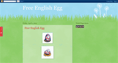 Desktop Screenshot of freeenglishegg.blogspot.com