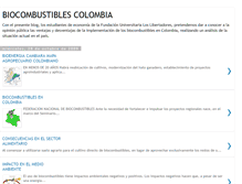 Tablet Screenshot of biocombustiblescolombia.blogspot.com