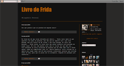 Desktop Screenshot of livrodefrida.blogspot.com