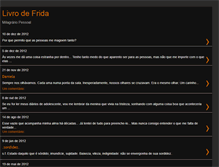 Tablet Screenshot of livrodefrida.blogspot.com