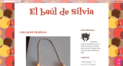 Desktop Screenshot of elbauldesilvia.blogspot.com