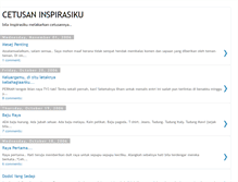 Tablet Screenshot of cetusan-inspirasiku.blogspot.com