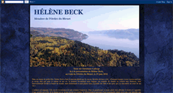 Desktop Screenshot of helenebeckordredubleuet.blogspot.com