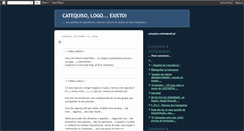 Desktop Screenshot of catequisologoexisto.blogspot.com