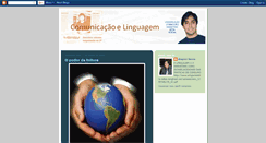 Desktop Screenshot of comunicacaolinguagem.blogspot.com
