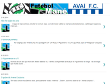 Tablet Screenshot of futebolmane.blogspot.com