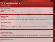 Tablet Screenshot of foranewdemocracy.blogspot.com