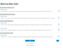 Tablet Screenshot of bisericaebenezer.blogspot.com
