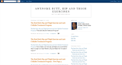 Desktop Screenshot of butthipandthighmakeover.blogspot.com