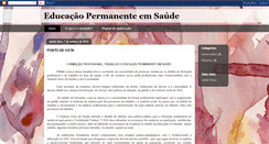 Desktop Screenshot of epsaude.blogspot.com