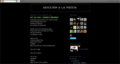 Desktop Screenshot of poemadicta.blogspot.com